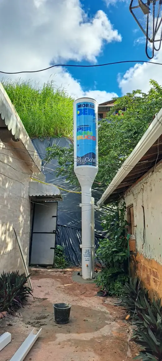 PluGoW em área de morro do projeto Passarinho