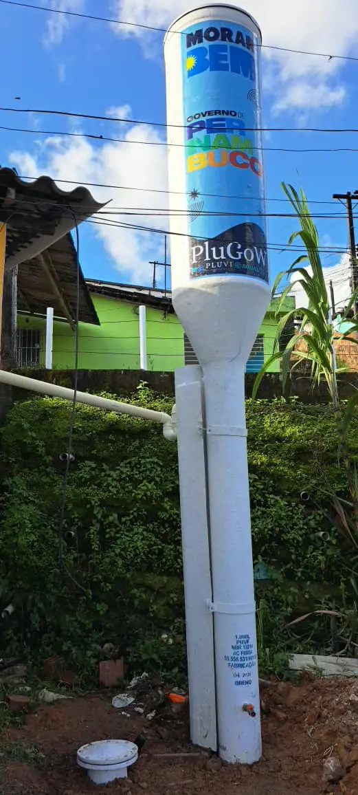 Sistema PluGoW instalado no projeto Passarinho